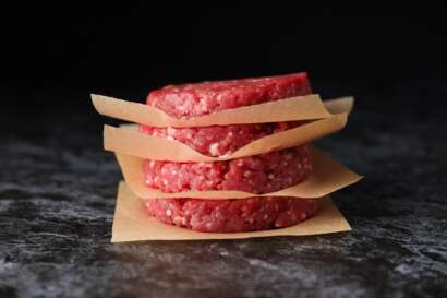 Ingredient for cooking grilled meat - ground meat
